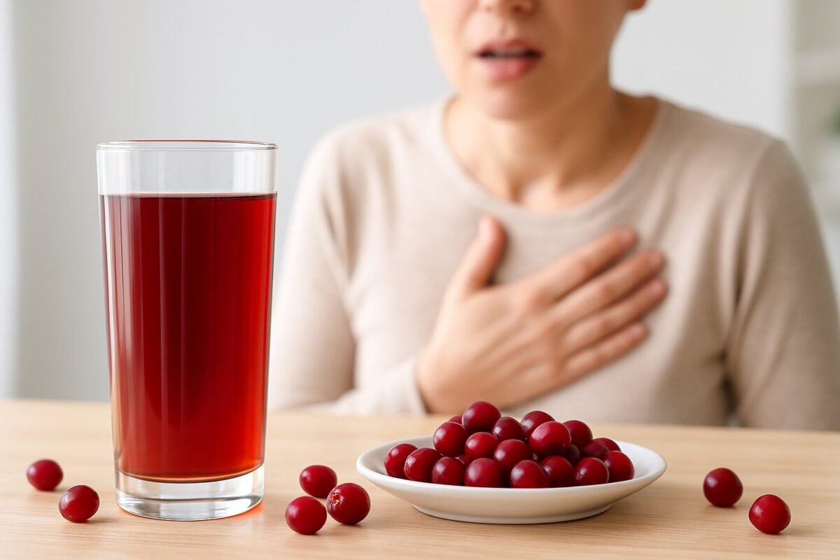 Cranberry Juice Heartburn: Causes, Risks, and Relief Tips